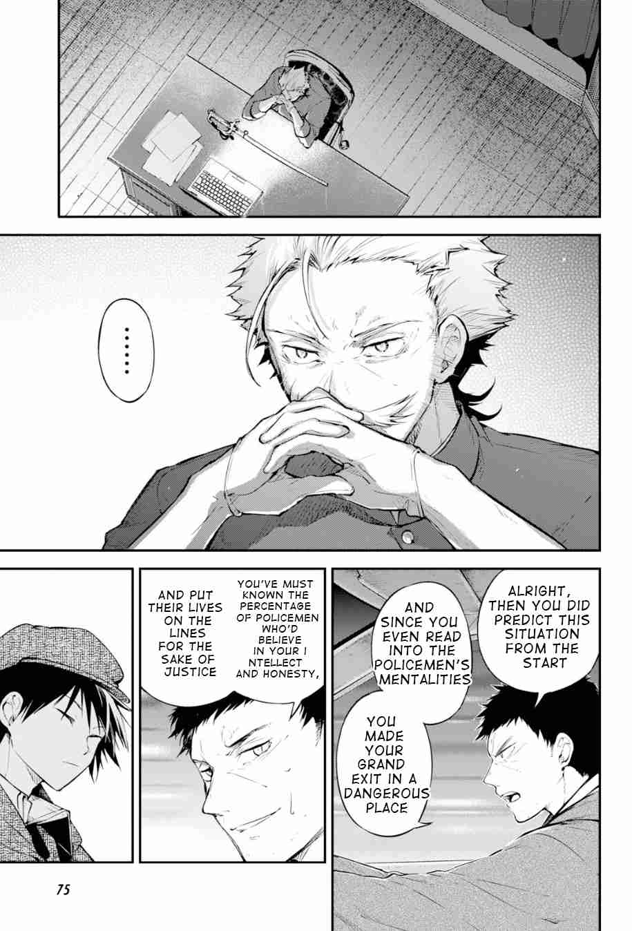 Bungo Stray Dogs Ch. 81 The Strongest Man, Final Part