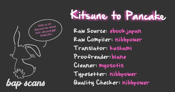 Kitsune to Pancake Vol. 1 Ch. 9