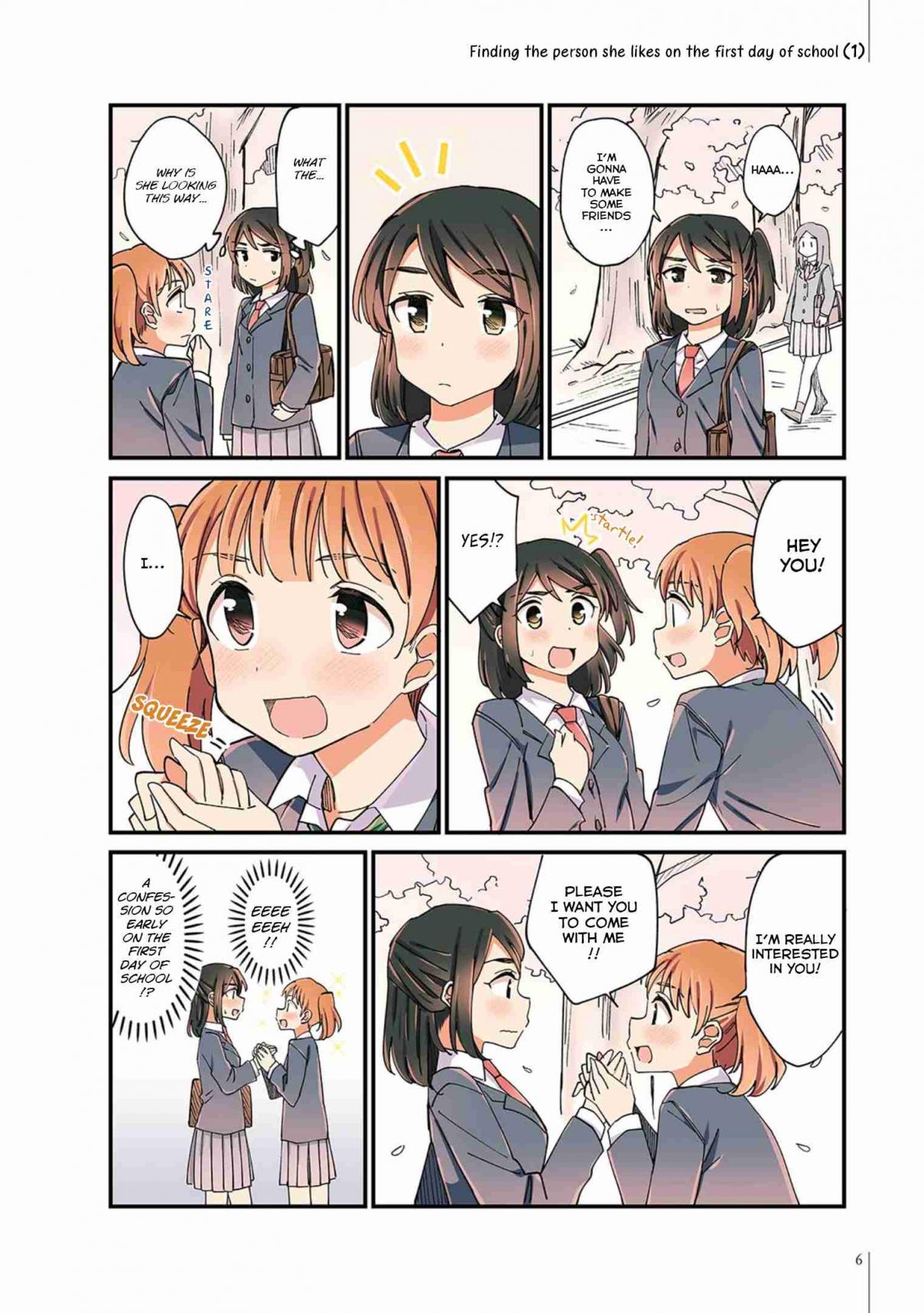 A Hundred Scenes of Girls Love Vol. 2 Ch. 7 April
