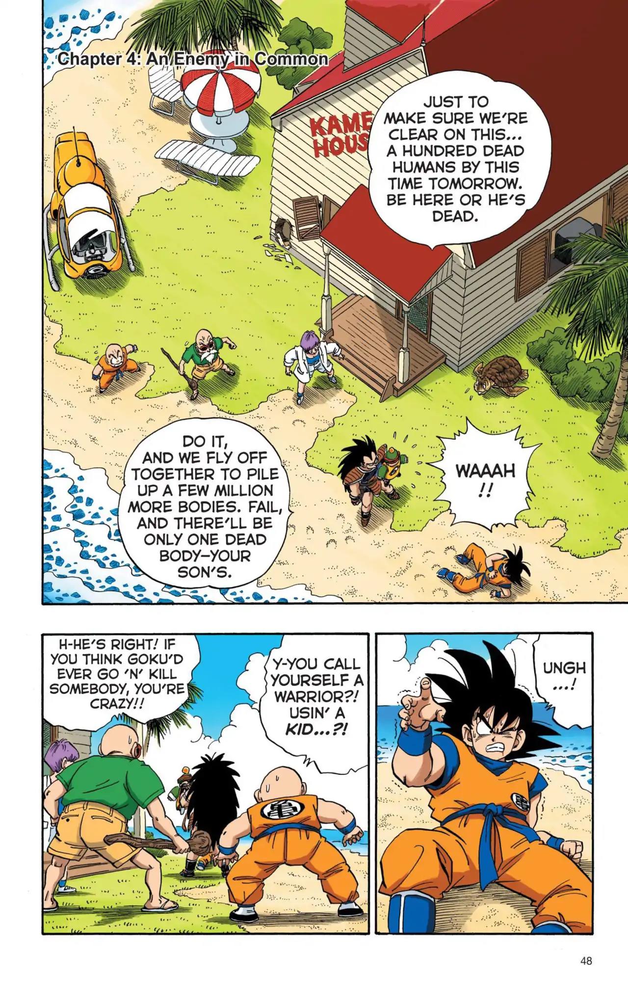 Dragon Ball Full Color Saiyan Arc Vol.1 Chapter 004: