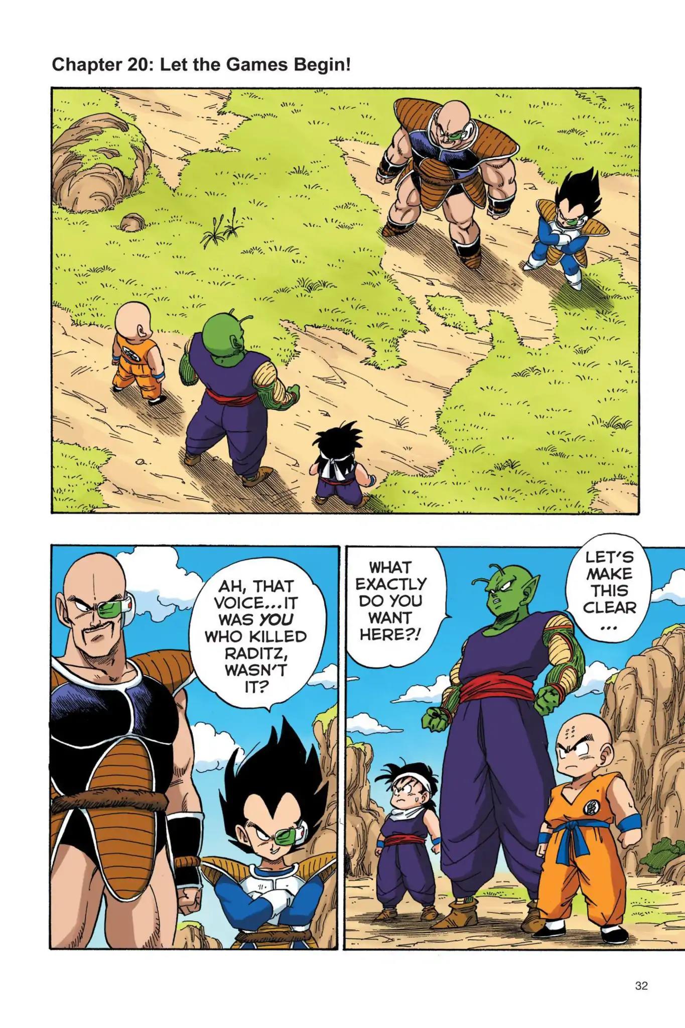 Dragon Ball Full Color Saiyan Arc Vol.2 Chapter 020: