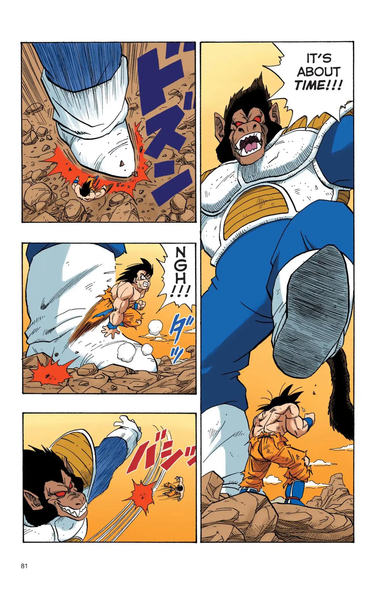Dragon Ball Full Color Saiyan Arc Vol.3 Chapter 040: