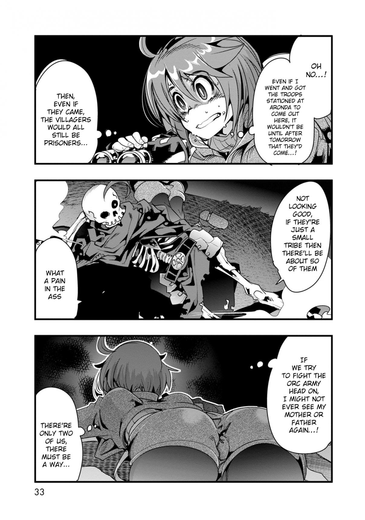 A Skeleton who was The Brave Vol. 1 Ch. 1 The new adventurer (a skeleton) fights an orc in his first town!