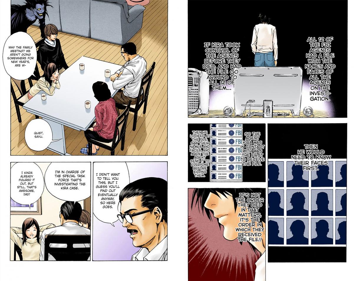 Death Note [Colored Edition] Vol. 2 Ch. 9 Slots (Official Color Scans)