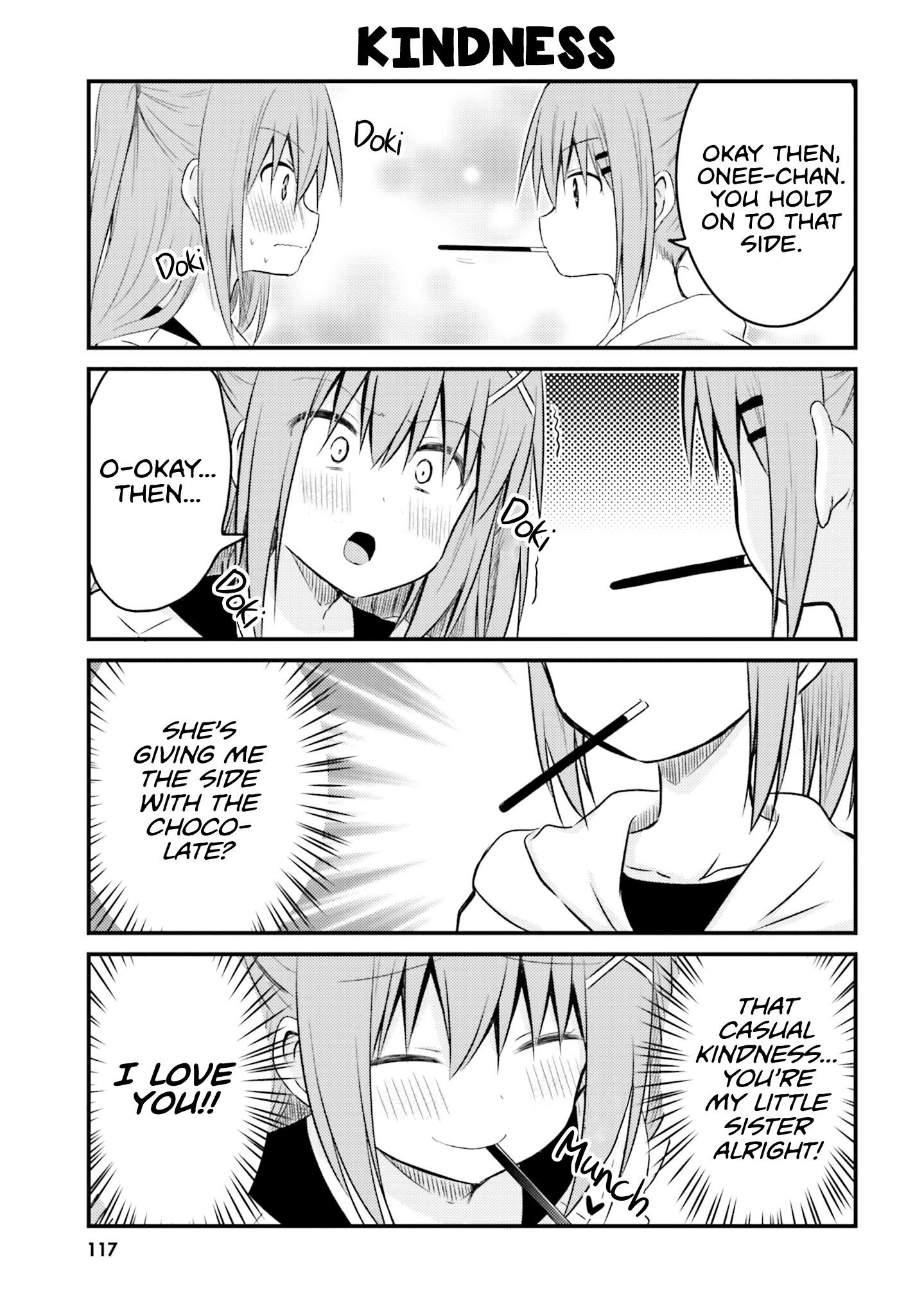 Her Elder Sister Has a Crush on Her, But She Doesn't Mind vol.2 ch.15.5