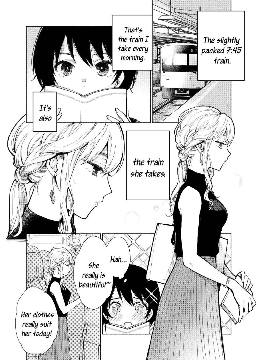 A High School Girl Who Admires the Onee san She Sees On the Train Every Morning Oneshot