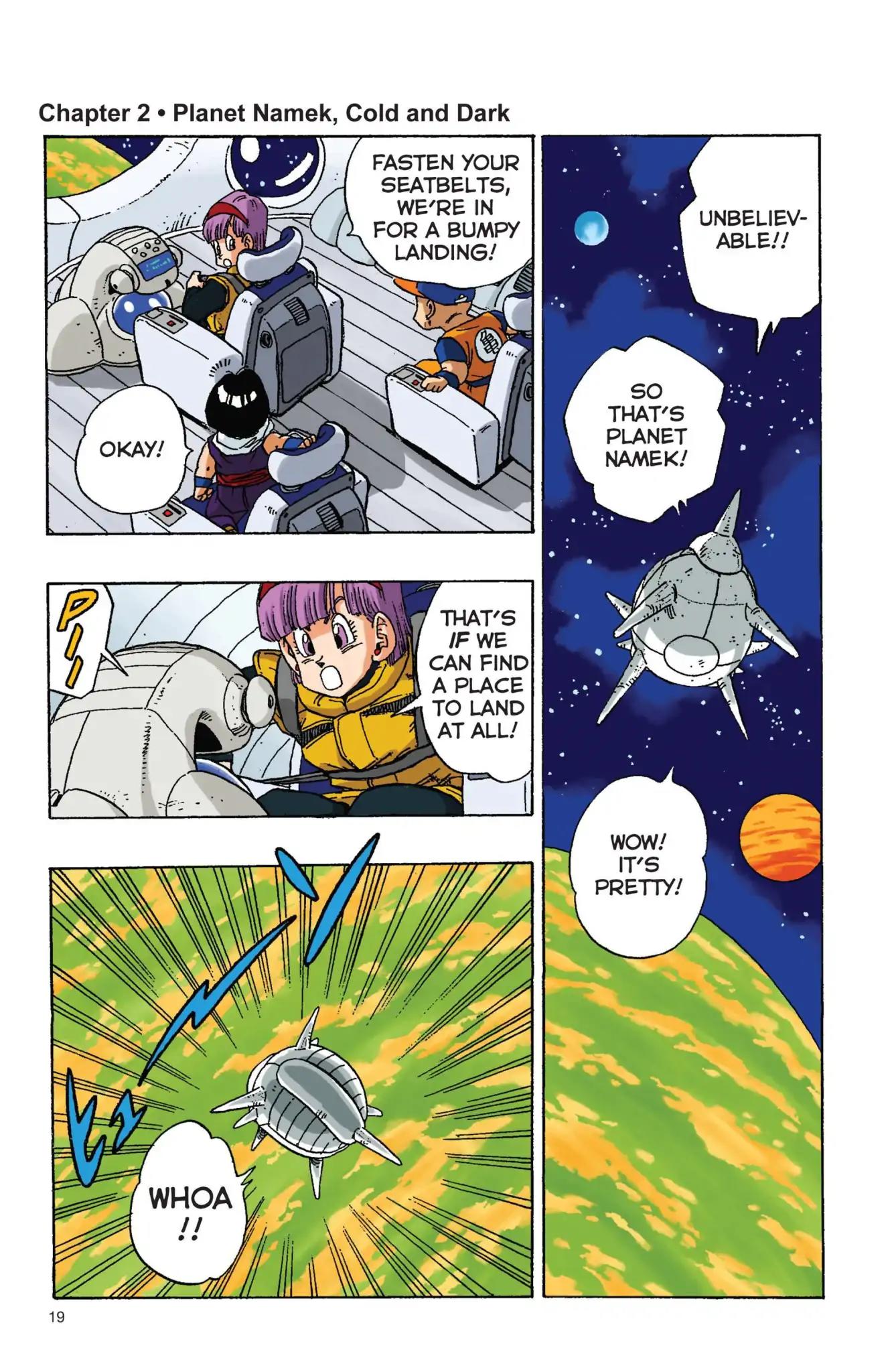 Dragon Ball Full Color Freeza Arc Vol.1 Chapter 002: