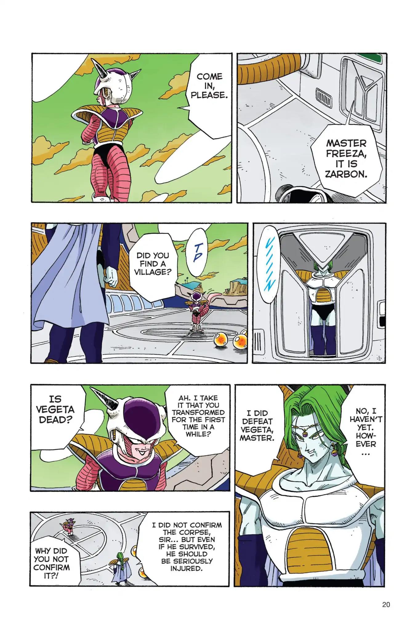 Dragon Ball Full Color Freeza Arc Vol.2 Chapter 019: