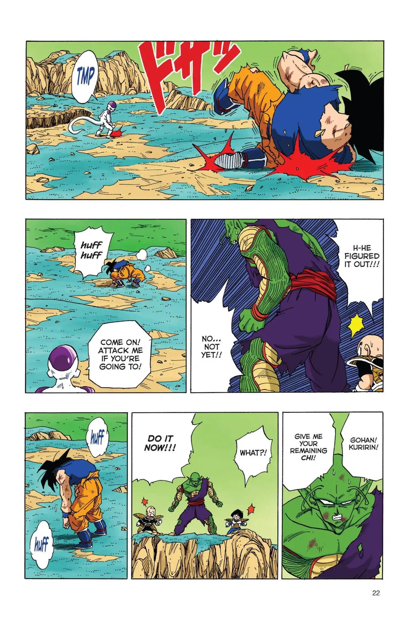 Dragon Ball Full Color Freeza Arc Vol.5 Chapter 070: