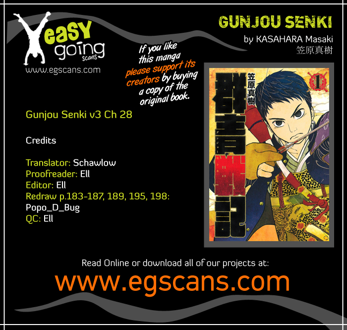 Gunjou Senki Vol. 3 Ch. 28 Dialogue