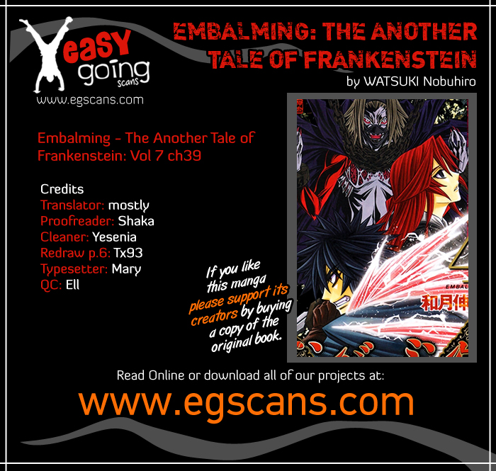 Embalming The Another Tale of Frankenstein Vol. 7 Ch. 39