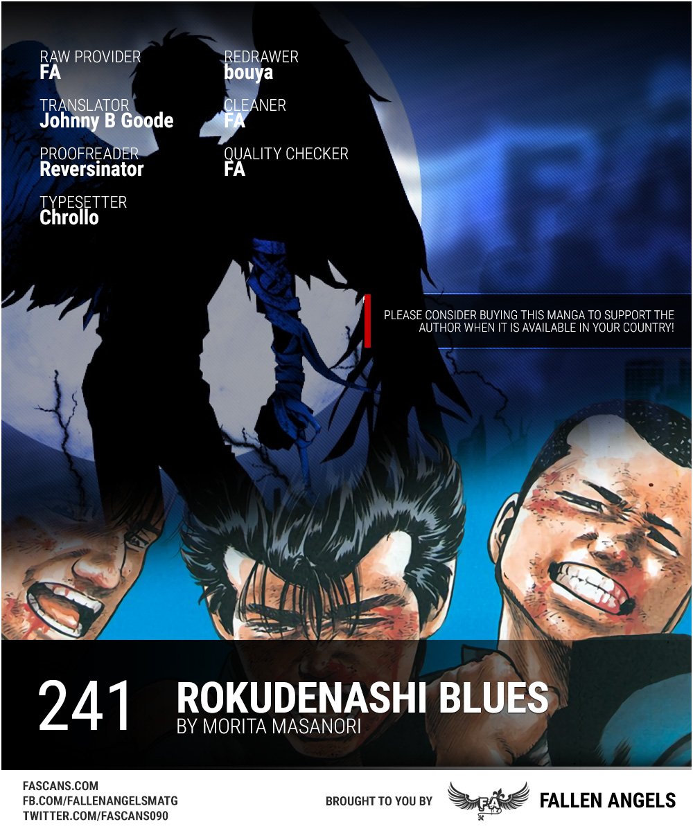 Rokudenashi Blues Chapter 241