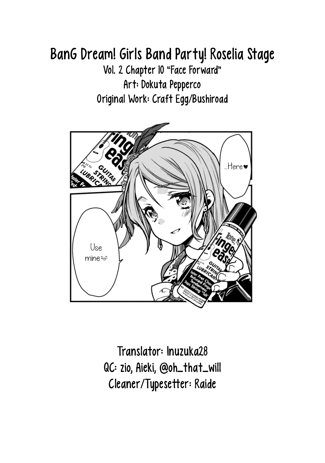 BanG Dream! Girls Band Party! Roselia Stage Vol. 2 Ch. 10 Face Forward