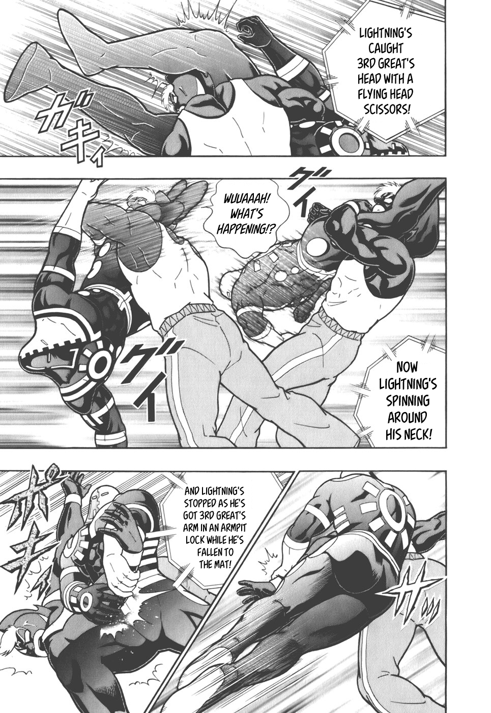 Kinnikuman Nisei: Ultimate Chojin Tag Vol. 4 Ch. 39 A Sudden Show of a Tag Team's True Colours!?