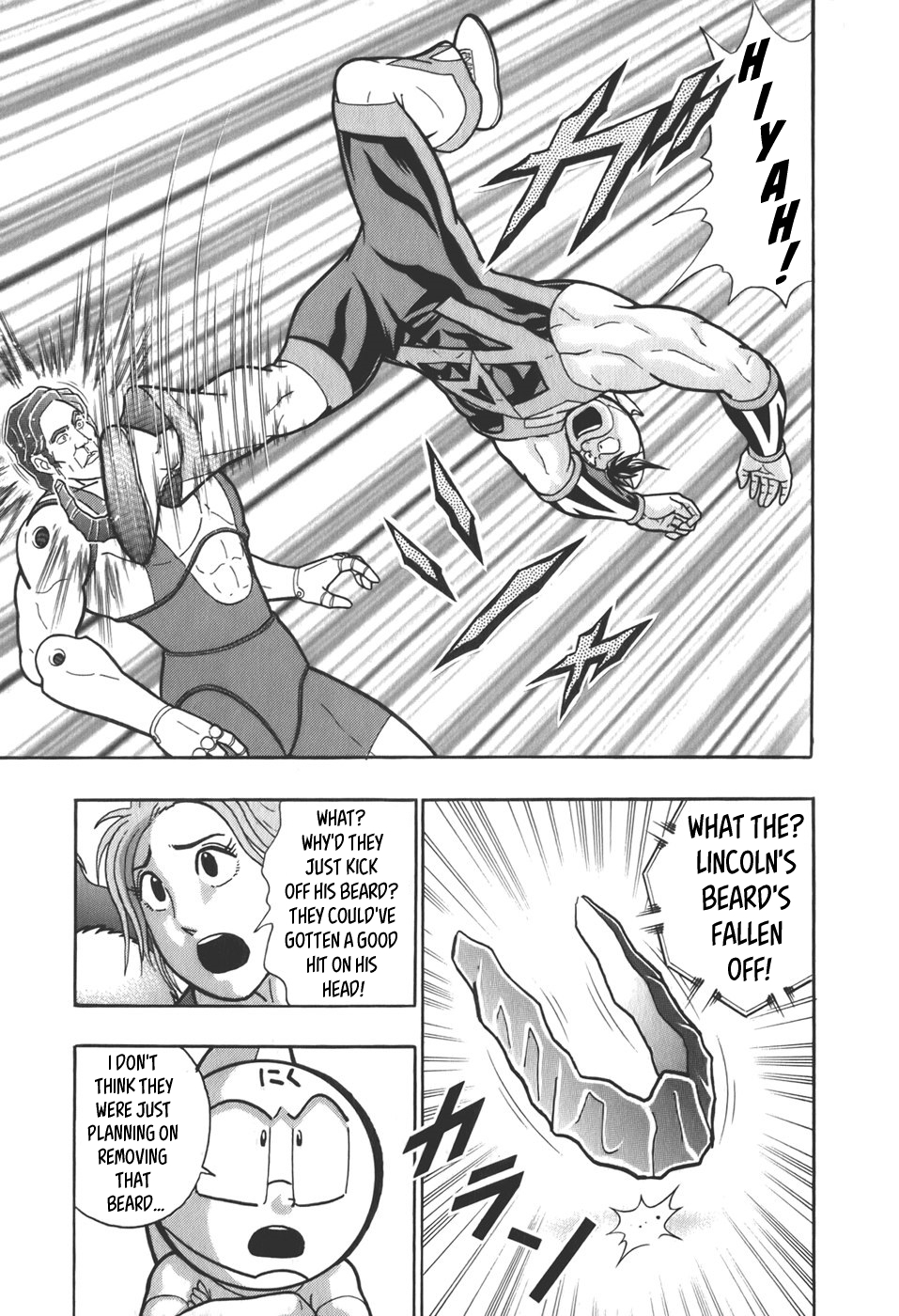 Kinnikuman Nisei: Ultimate Chojin Tag Vol. 6 Ch. 64 The President Loses His Dignity!