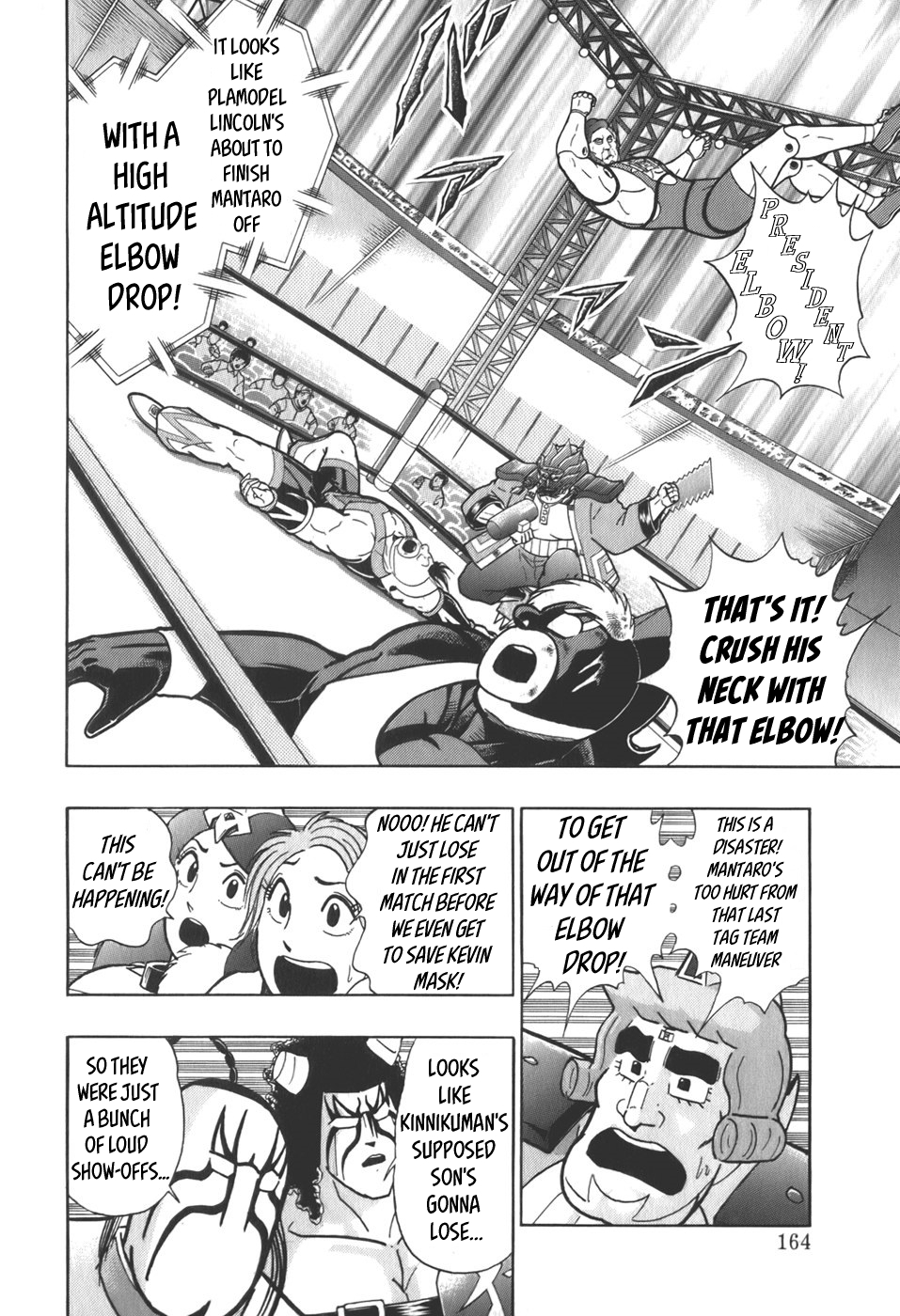 Kinnikuman Nisei: Ultimate Chojin Tag Vol. 6 Ch. 64 The President Loses His Dignity!