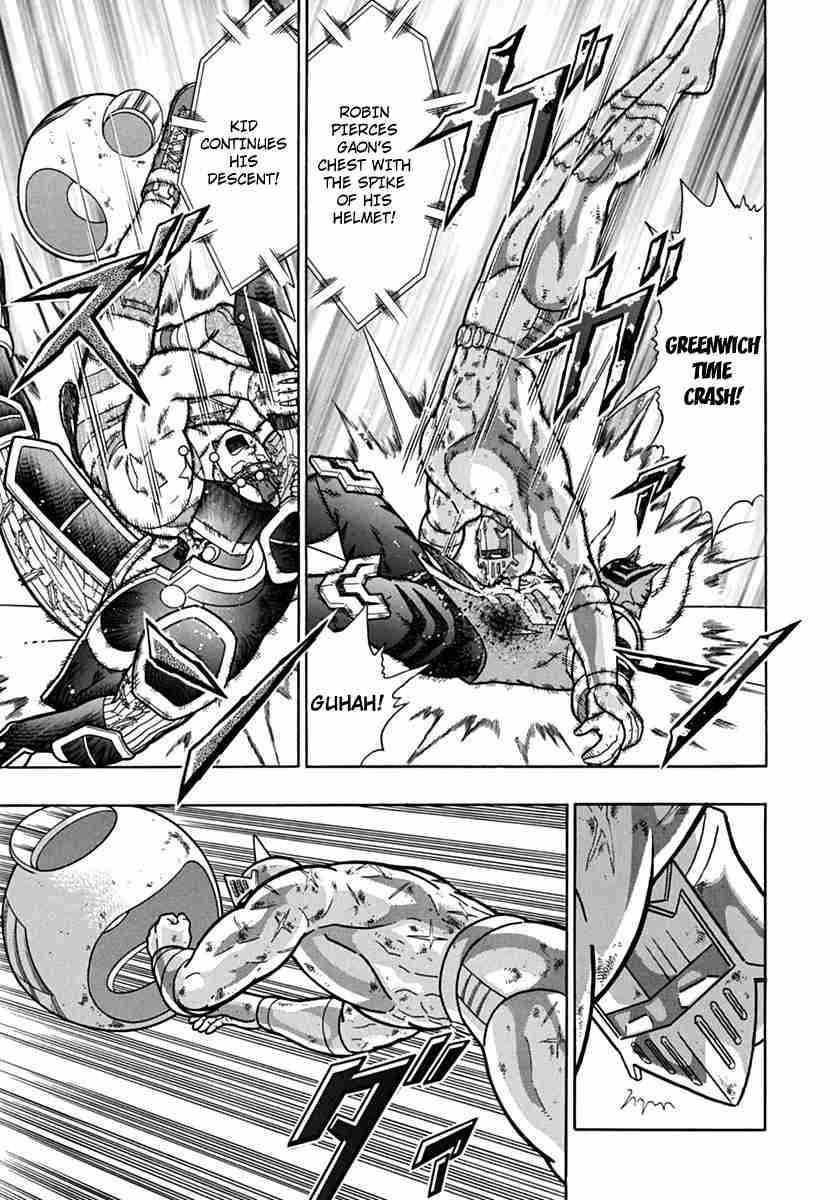 Kinnikuman Nisei: Ultimate Chojin Tag Vol. 7 Ch. 77 A Violent Counter Attack Awash With Blood!!