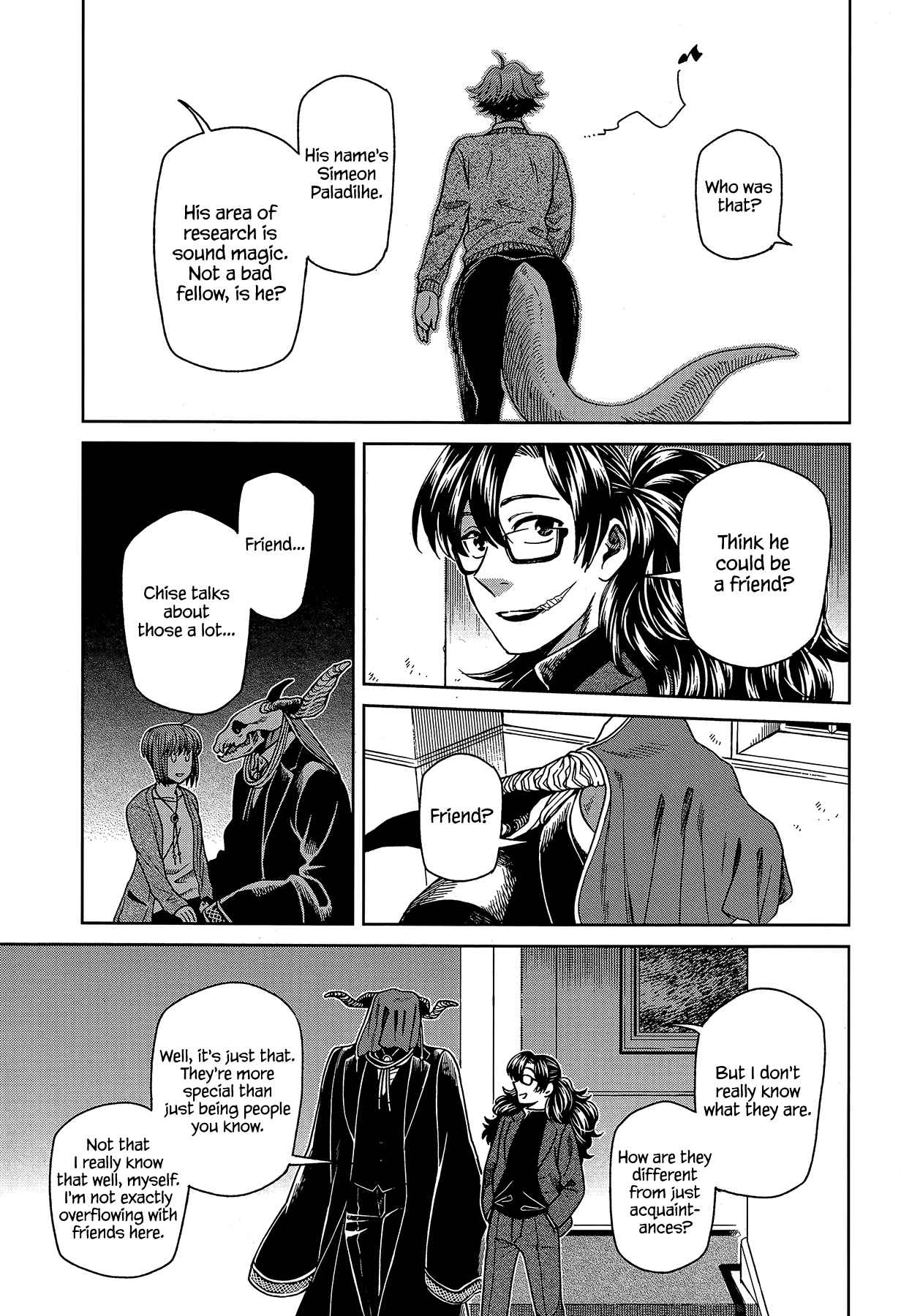 The Ancient Magus' Bride Ch. 63 Conscience does make cowards of us all II