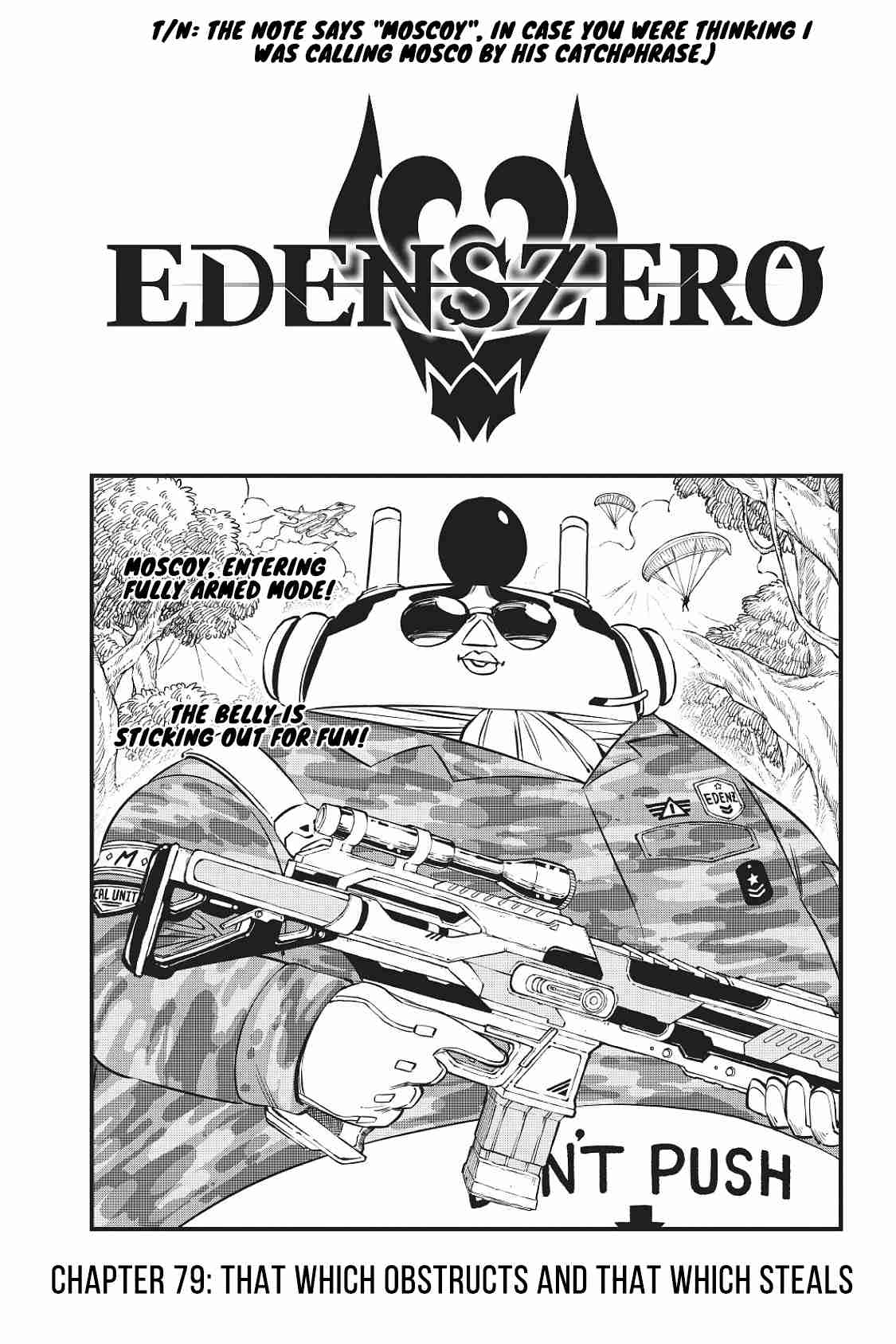 Edens Zero Ch. 79 That Which Obstructs and That Which Steals