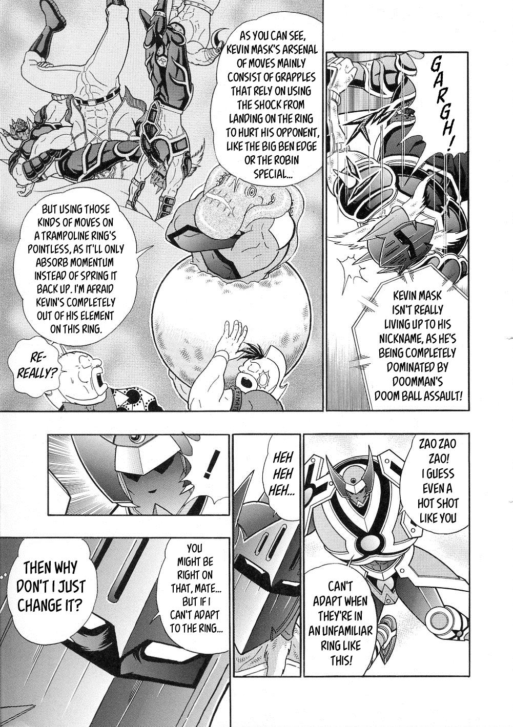 Kinnikuman II Sei: All Choujin Daishingeki Vol. 3 Ch. 36 How Kevin Deals With A Shaking Ring!
