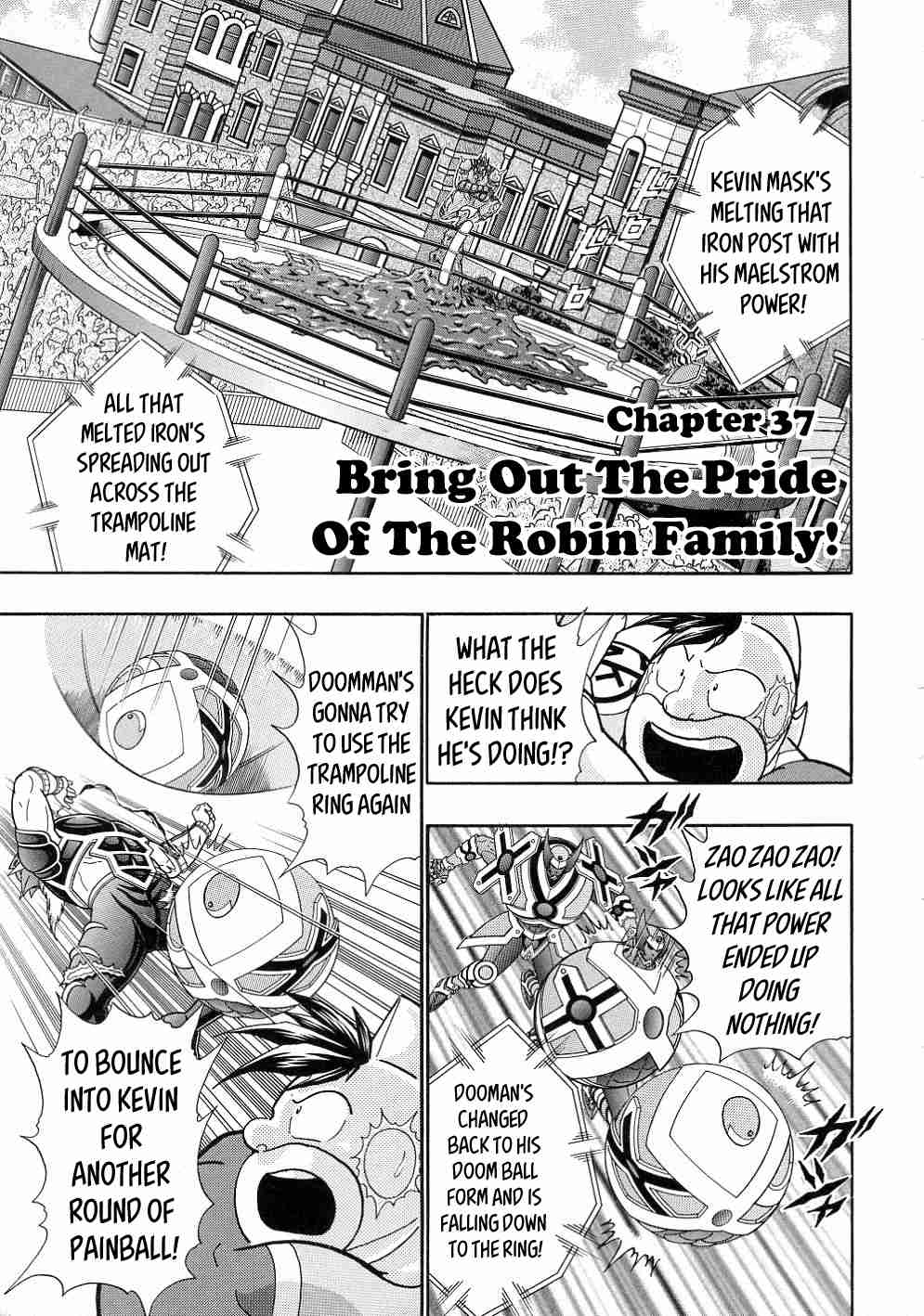 Kinnikuman II Sei: All Choujin Daishingeki Vol. 3 Ch. 37 Bring Out The Pride Of The Robin Family!