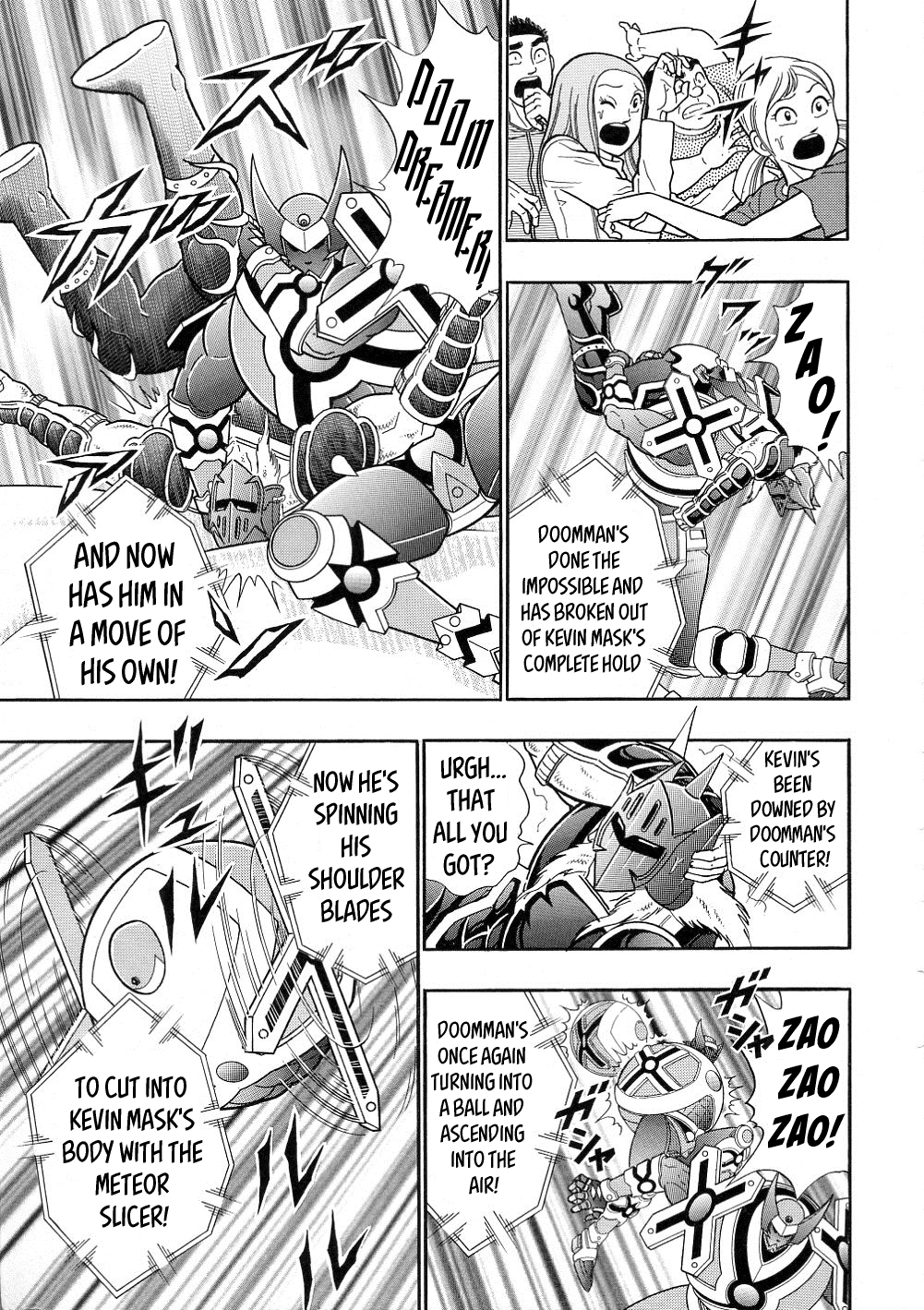 Kinnikuman II Sei: All Choujin Daishingeki Vol. 3 Ch. 38 Kevin's Cool Breaks Out!