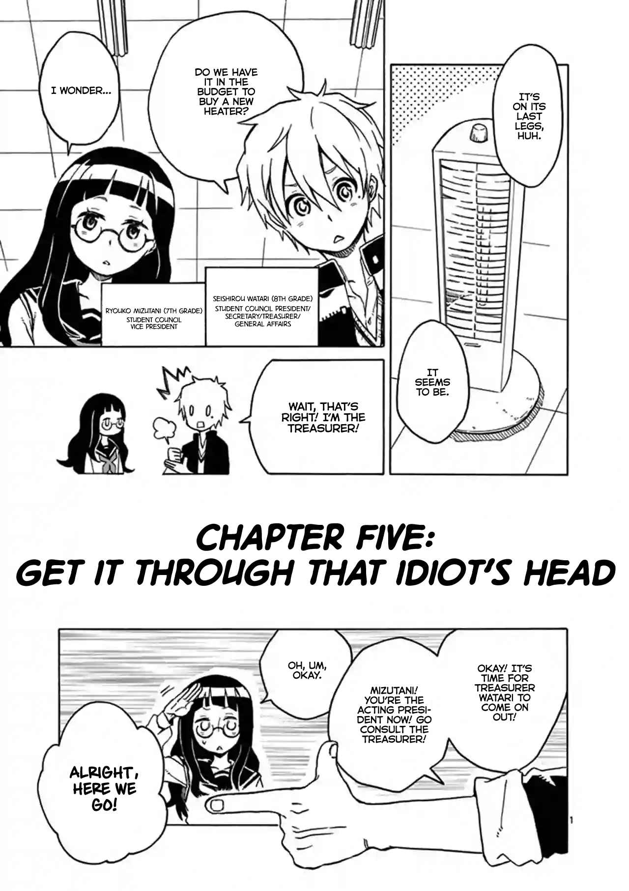 Student Council for Two Ch. 5 Get it Through That Idiot's Head