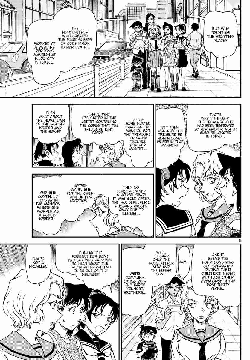 Detective Conan Ch. 1040 From Your Footbowl Loving Mother