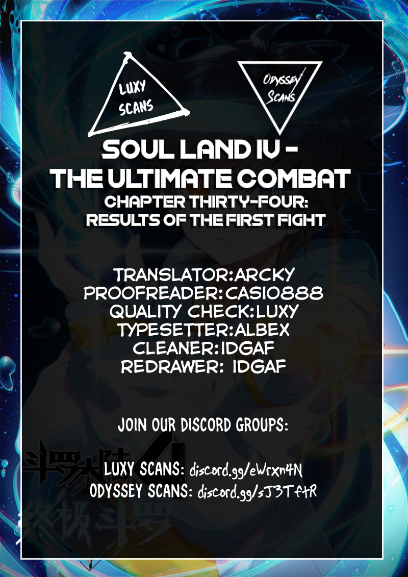 Soul Land IV The Ultimate Combat Vol. 1 Ch. 34 Results of the First Fight