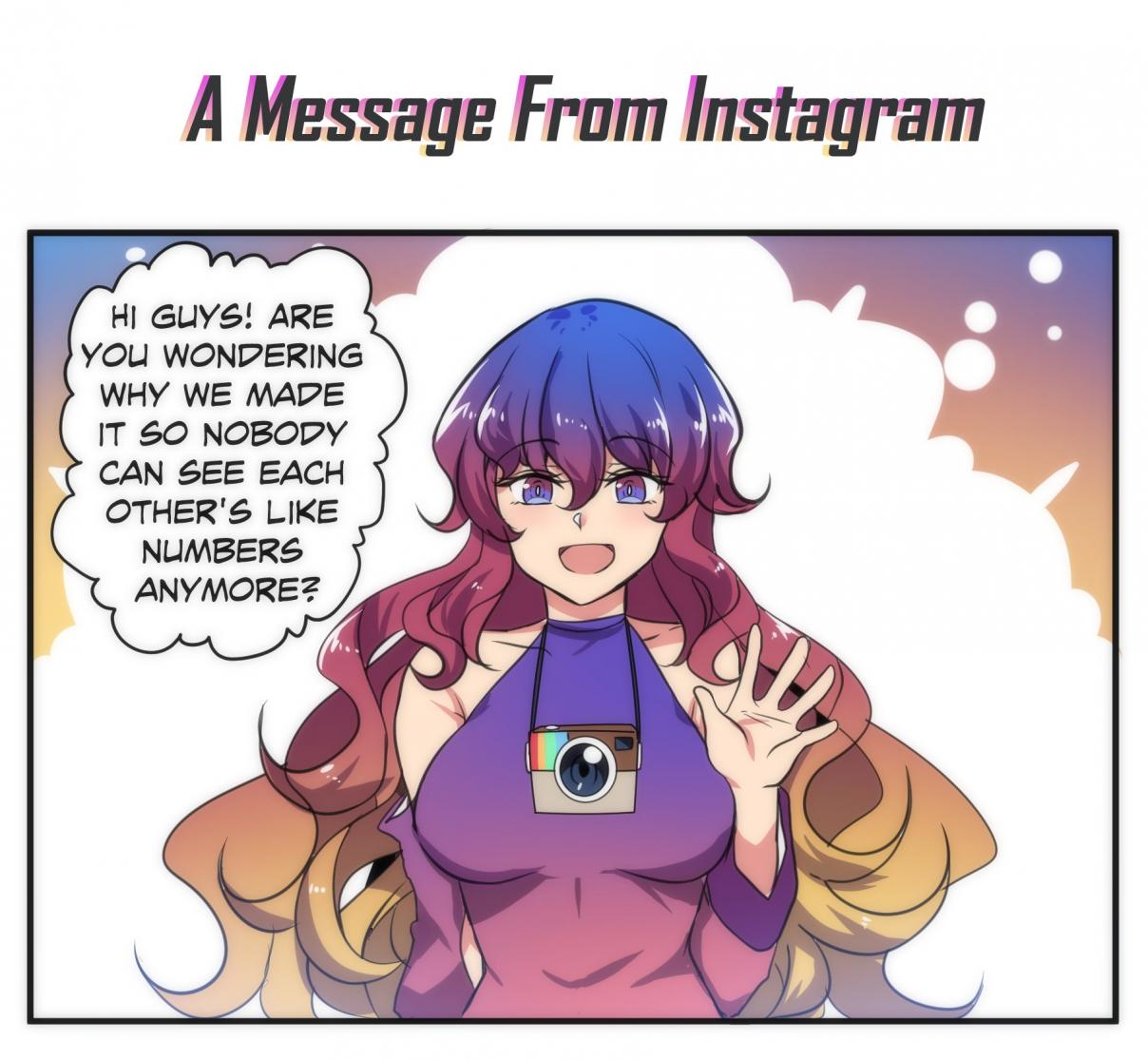 Meme Girls Ch. 36.5 A message from Instagram