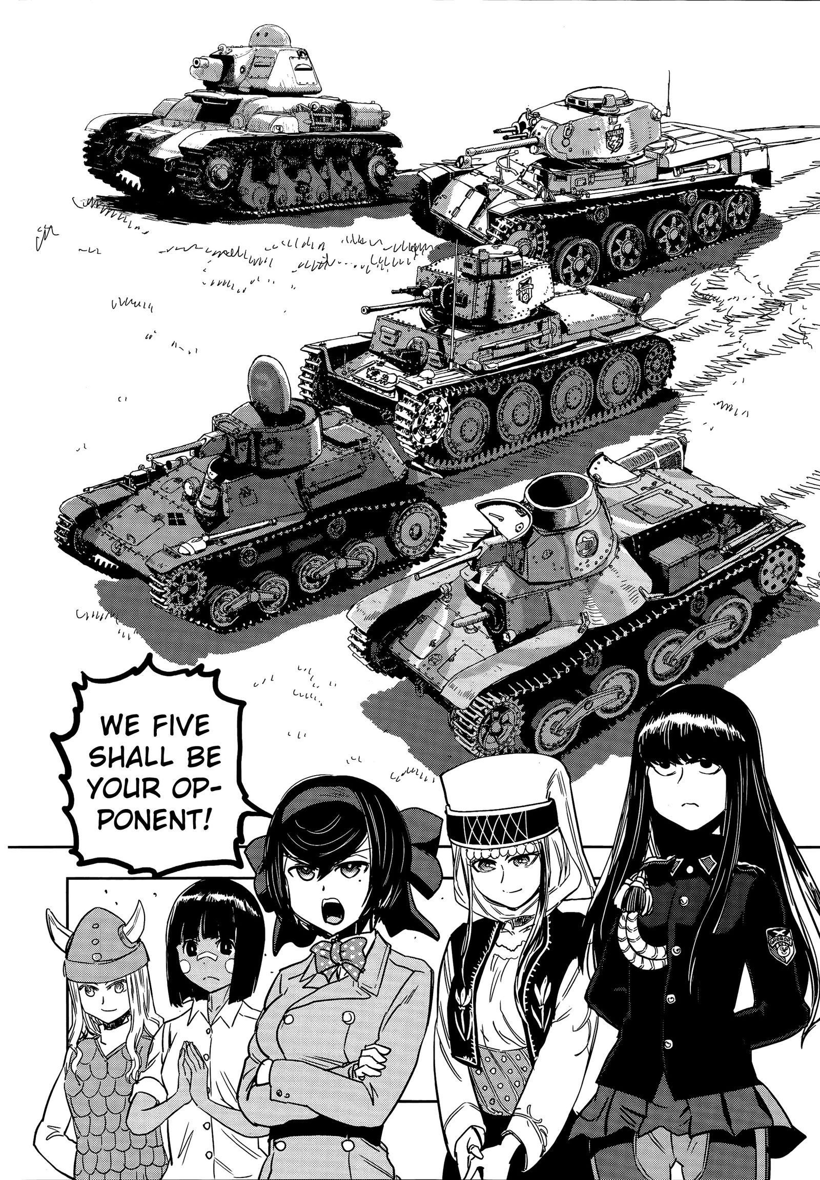 Girls & Panzer - Ribbon no Musha vol.12 ch.47