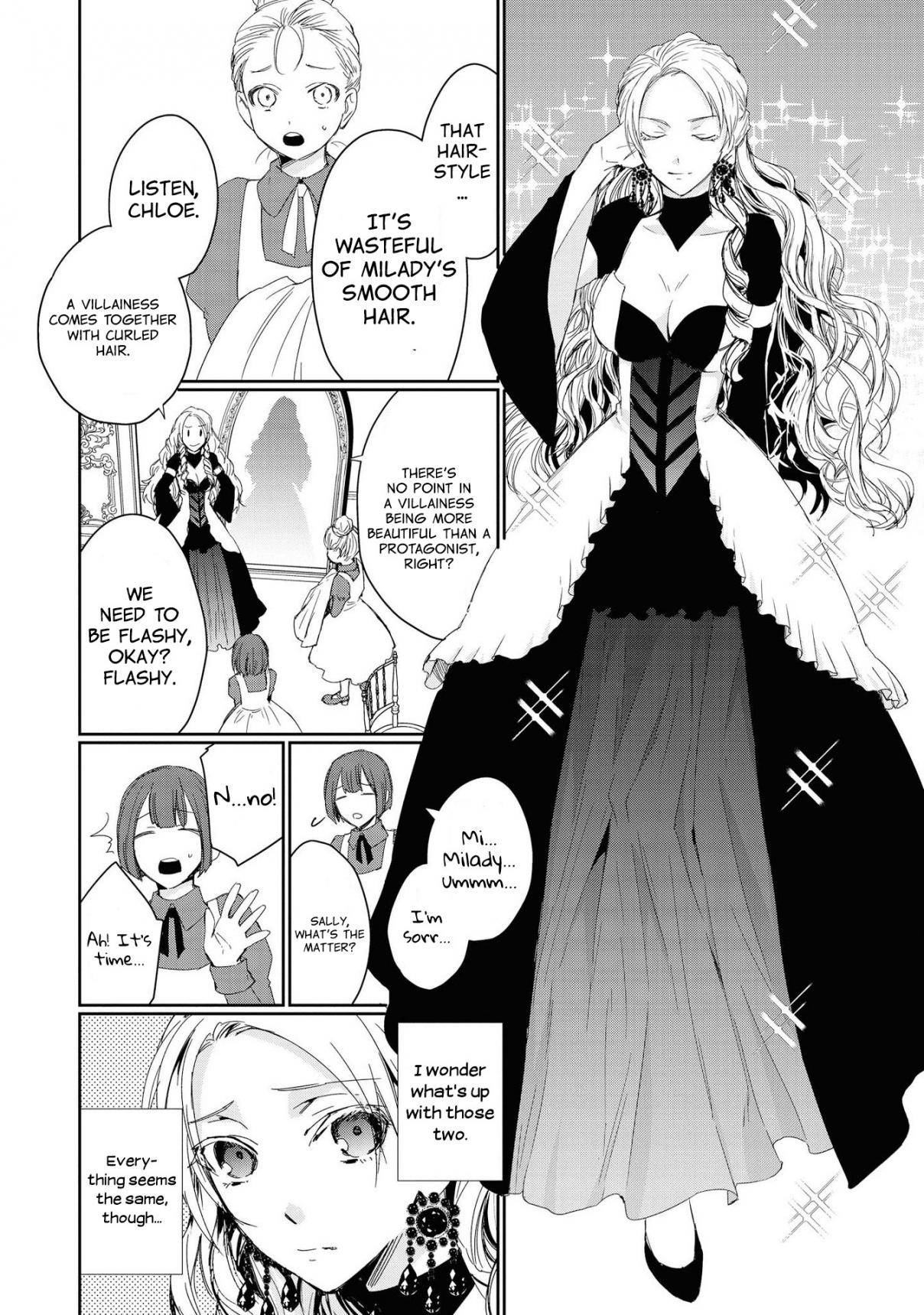 Though I May Be a Villainess, I'll Show You I Can Obtain Happiness! Vol. 1 Ch. 3 I Will Definitely Get My Engagement Annulled! ~I will become a Villainess!