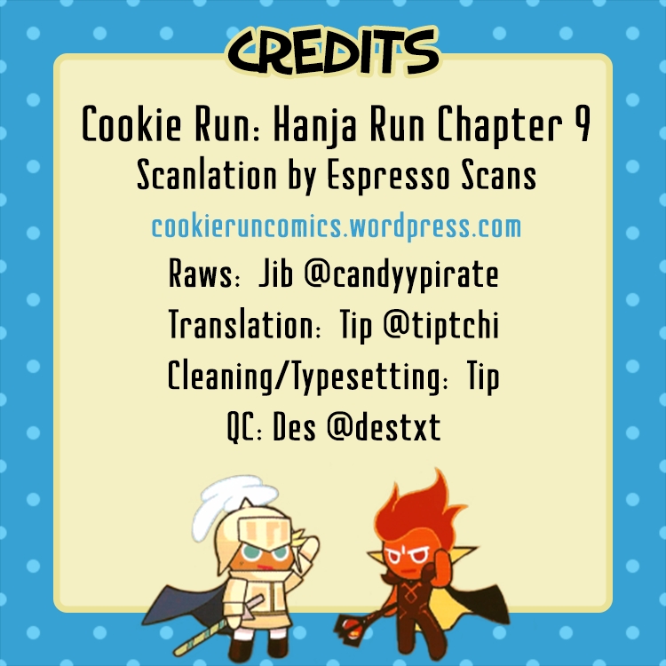 Cookie Run: Hanja Run Vol. 2 Ch. 9 Full Speed in the Maze
