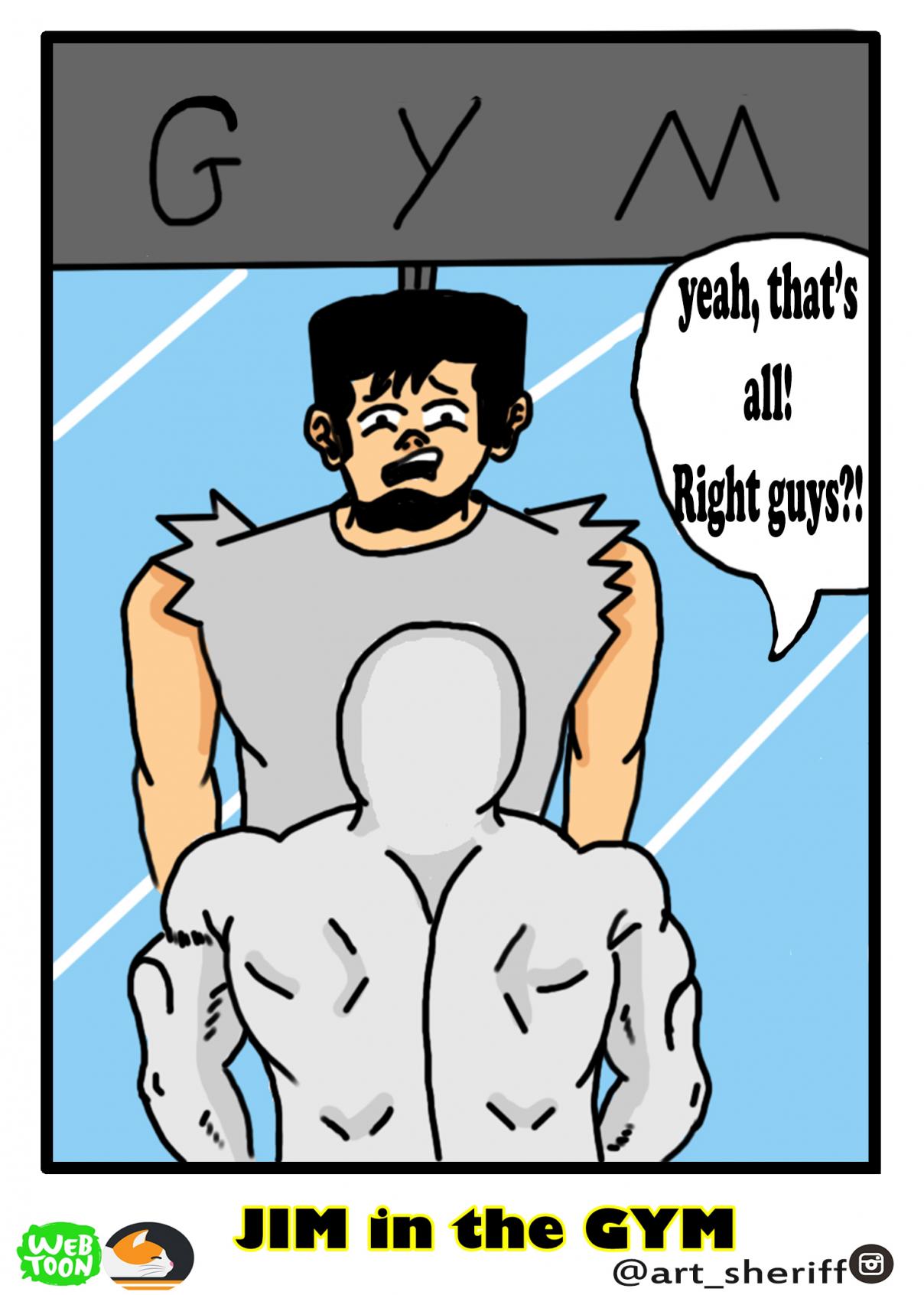 Jim in the Gym Vol. 1 Ch. 35 Face your problems! or Don't!