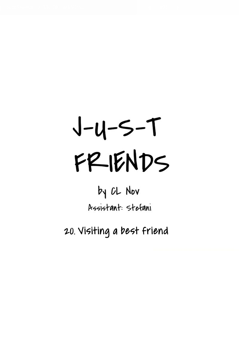 Just Friends Ch. 20 Visiting a best friend