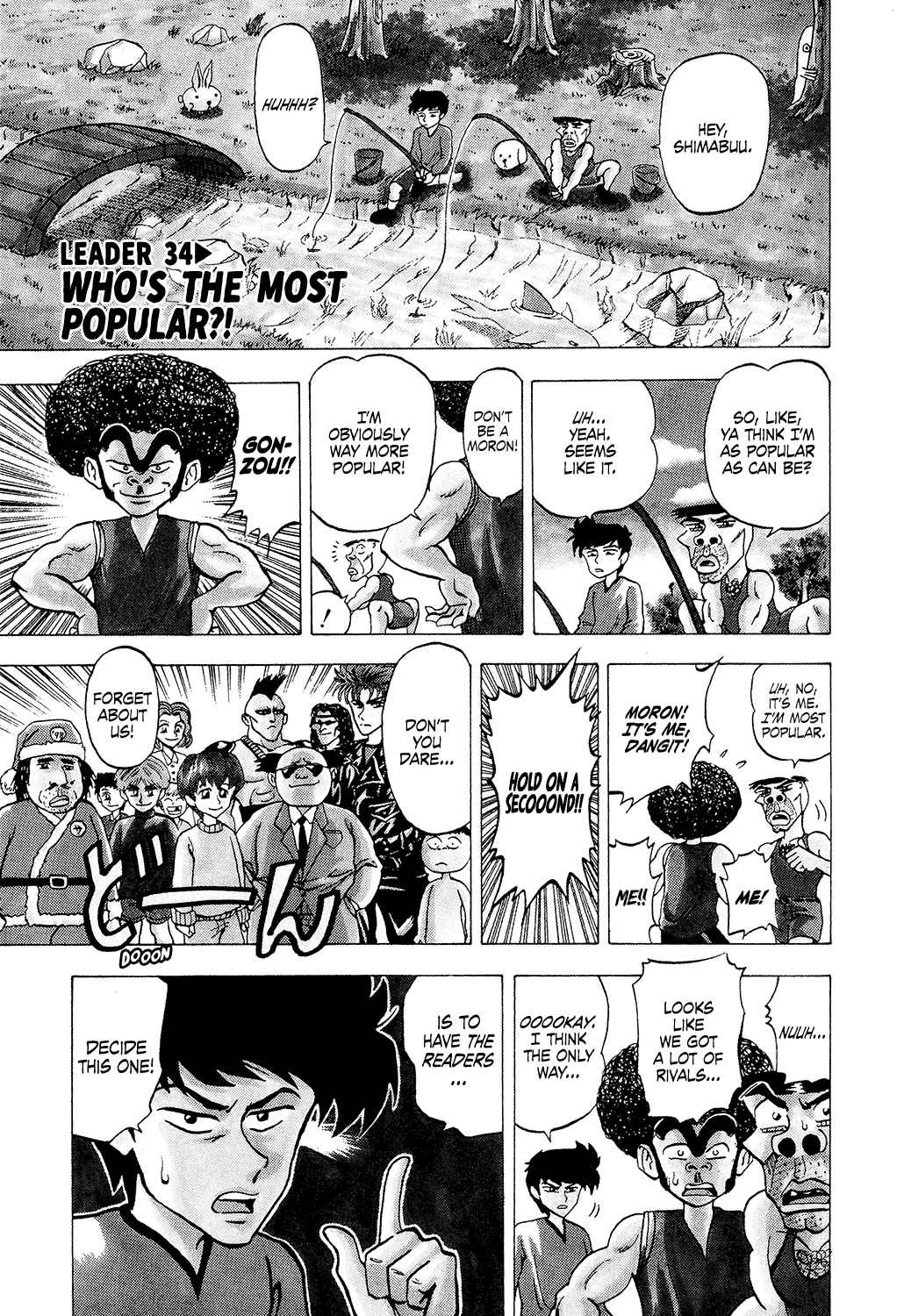 Seikimatsu Leader Den Takeshi! Vol. 2 Ch. 34 Who's the Most Popular?!