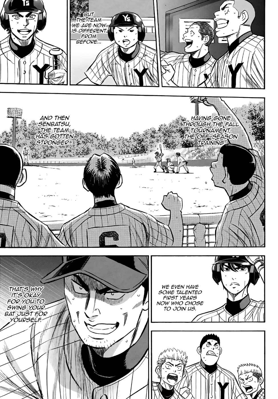 Diamond no Ace Act II Ch. 181 The Us of Last Year