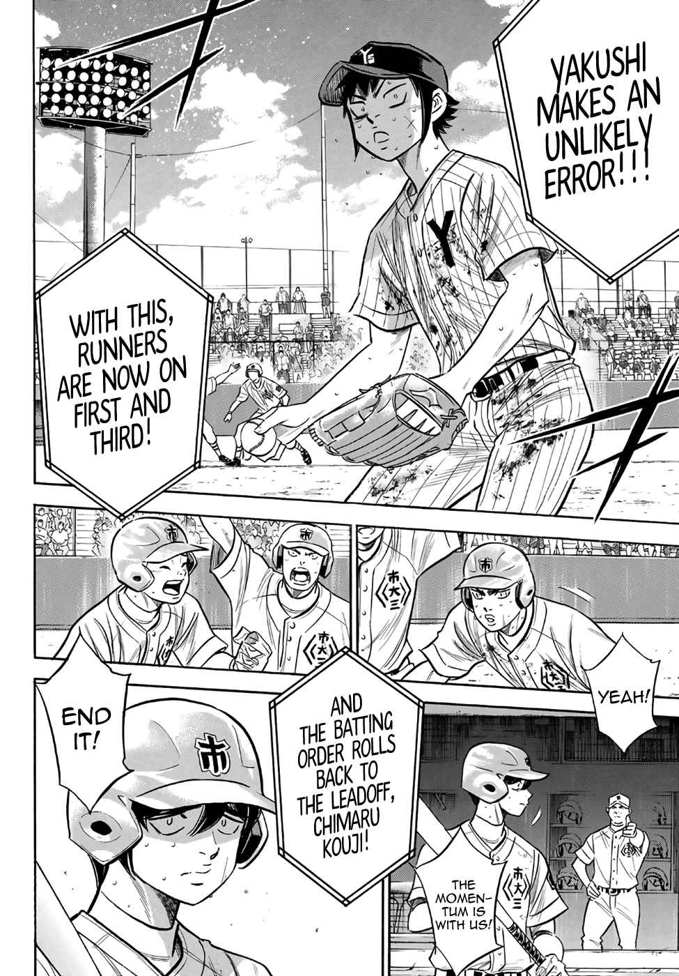 Diamond no Ace Act II Ch. 186 It's Only Starting for Us...