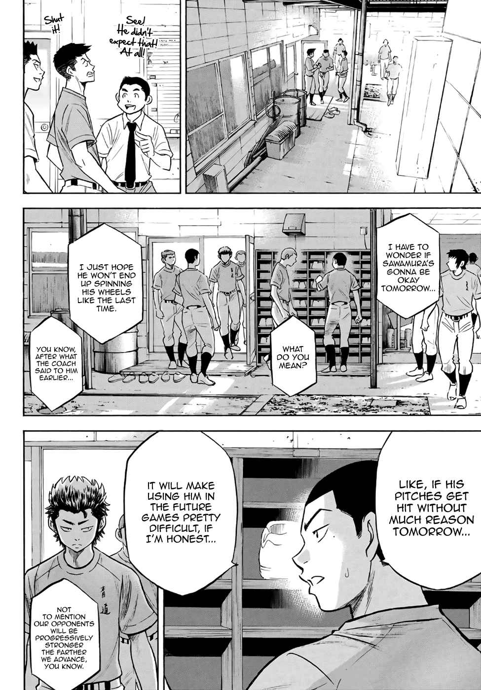 Diamond no Ace Act II Ch. 188 The Embodiment of Hopes