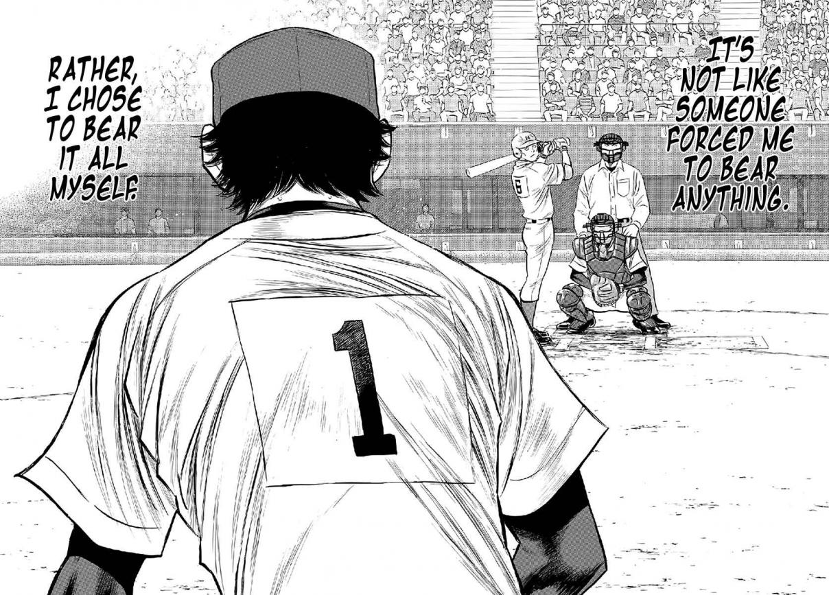 Diamond no Ace Act II Ch. 195 That's what a pitcher's duty is