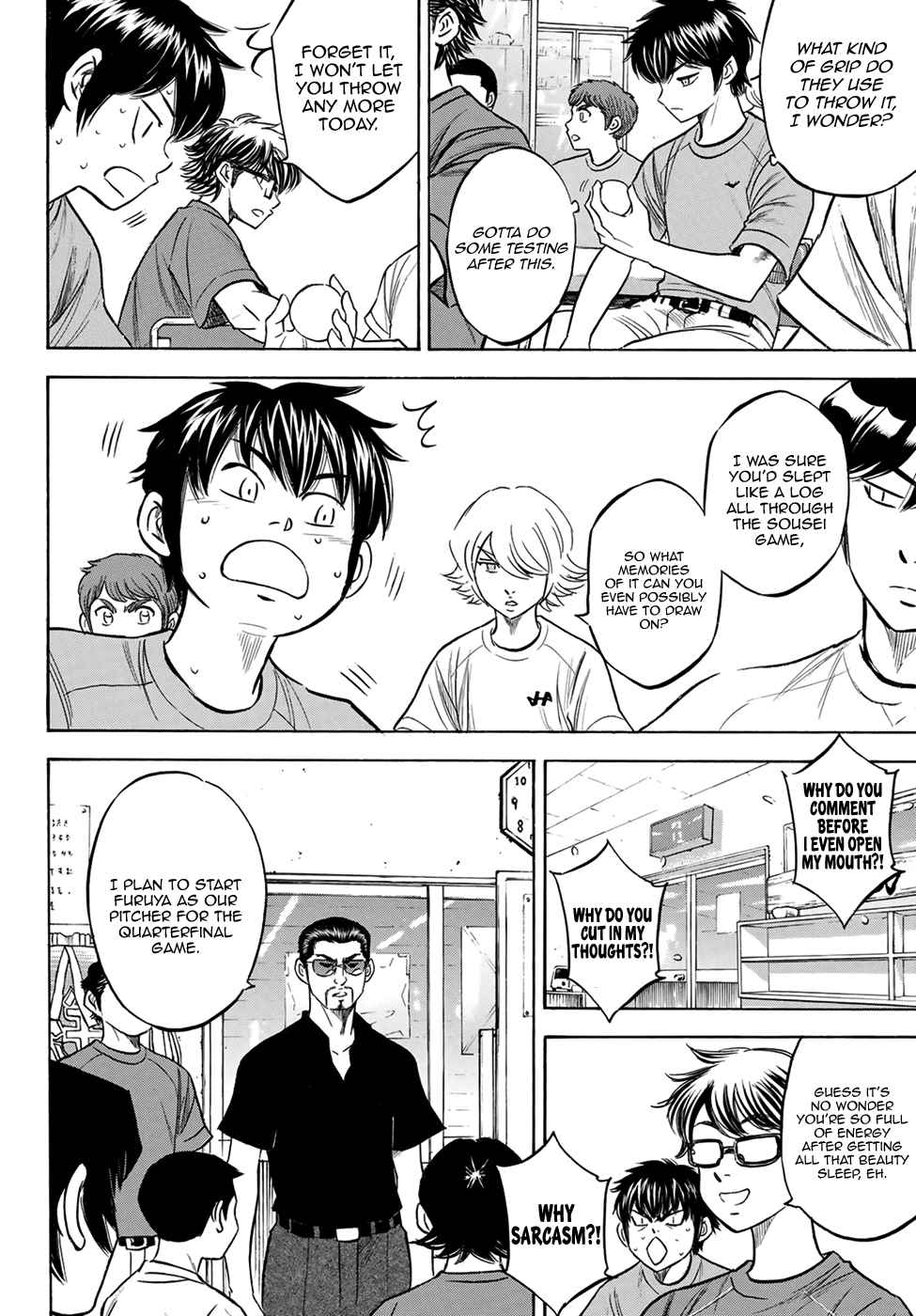 Diamond no Ace Act II Ch. 198 The Next Opponents
