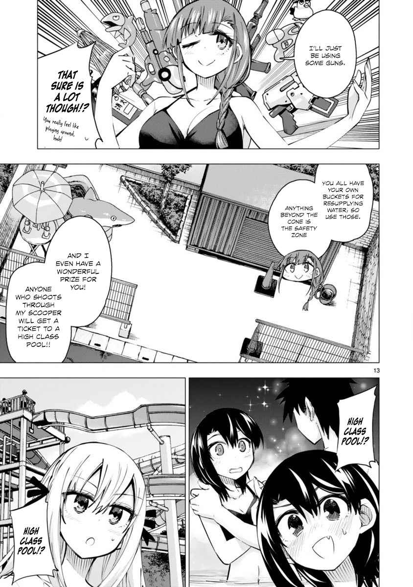 Bandai Kaname wa Asobitai Vol. 3 Ch. 15 Impregnable water guns