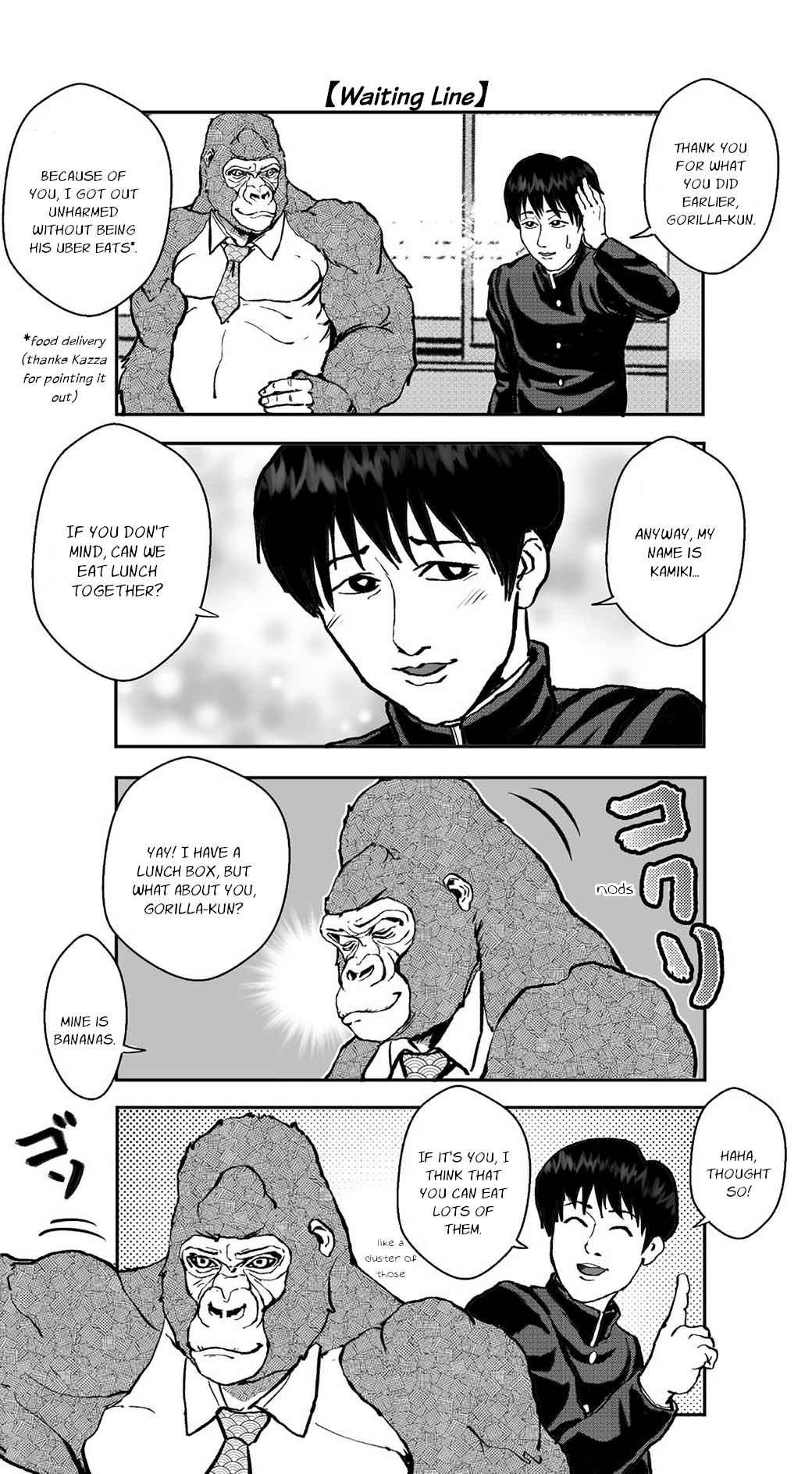 An Extremely Attractive Gorilla Ch. 8 Waiting Line