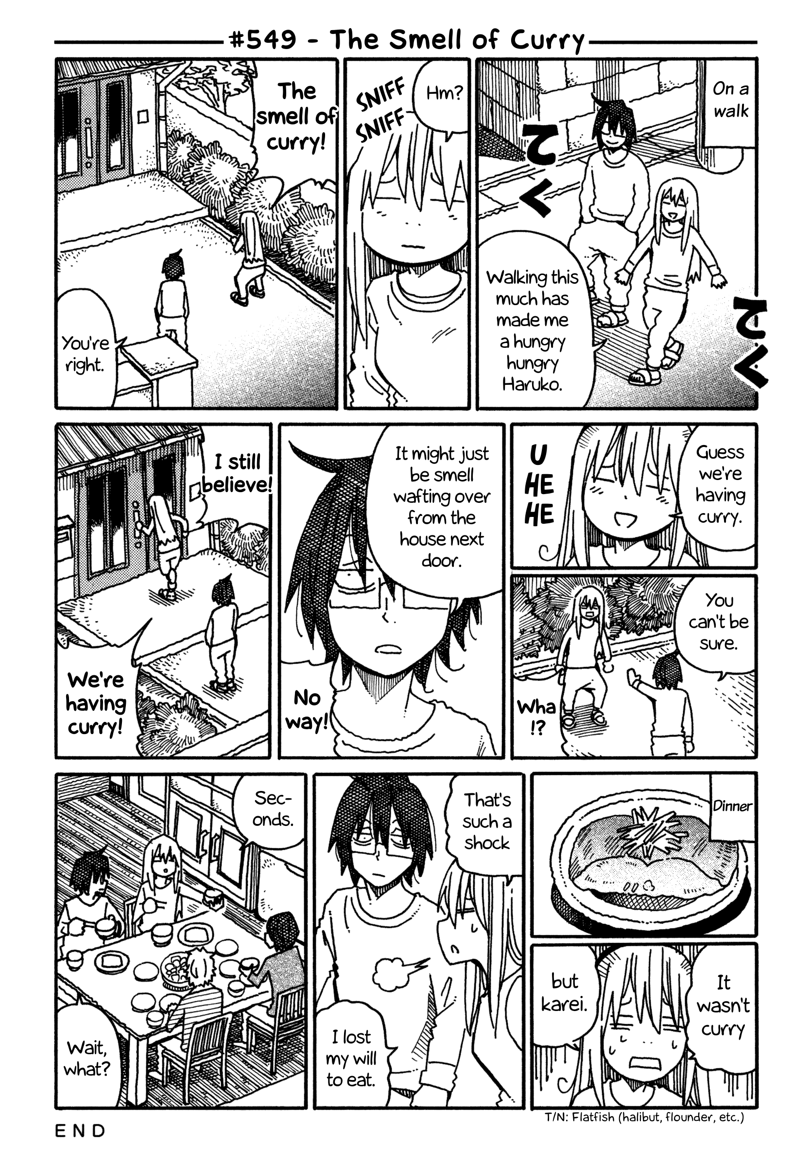 Hatarakanai Futari (The Jobless Siblings) Vol.10 Chapter 549: The Smell of Curry