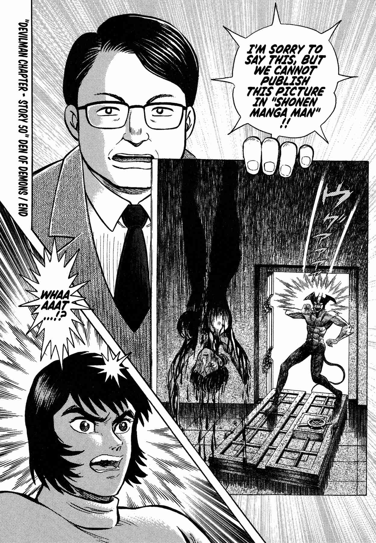 Gekiman! Devilman Chapter Vol. 6 Ch. 50 Den of Demons