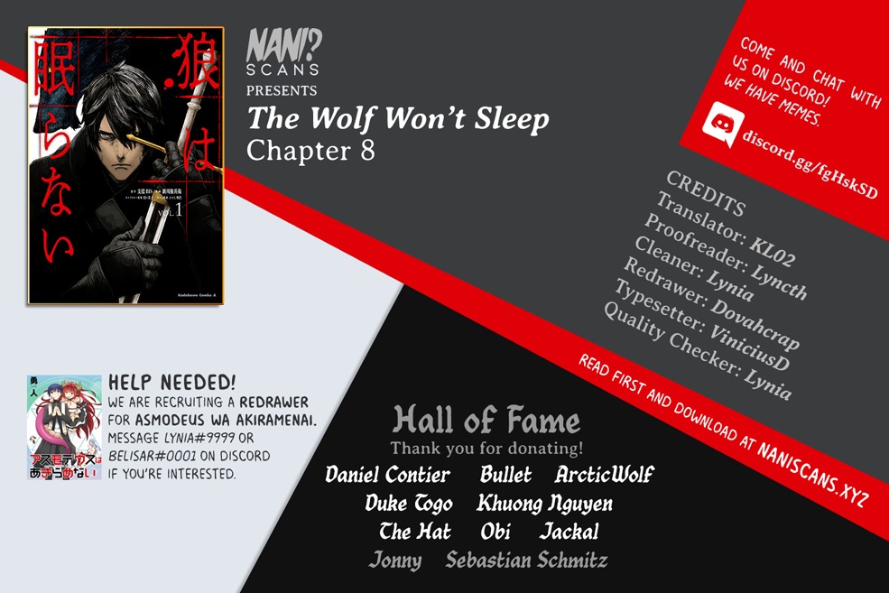 The Wolf Won't Sleep ch.9