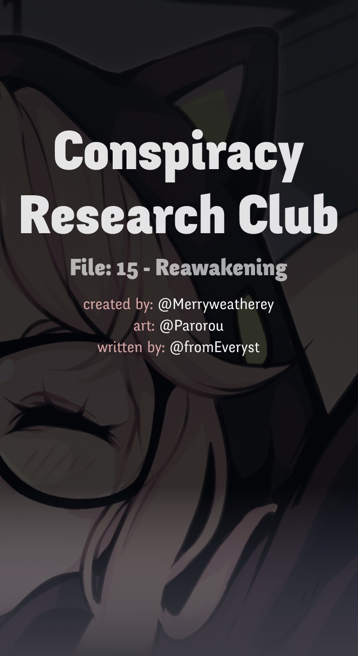 Conspiracy Research Club Vol. 2 Ch. 15 Reawakening