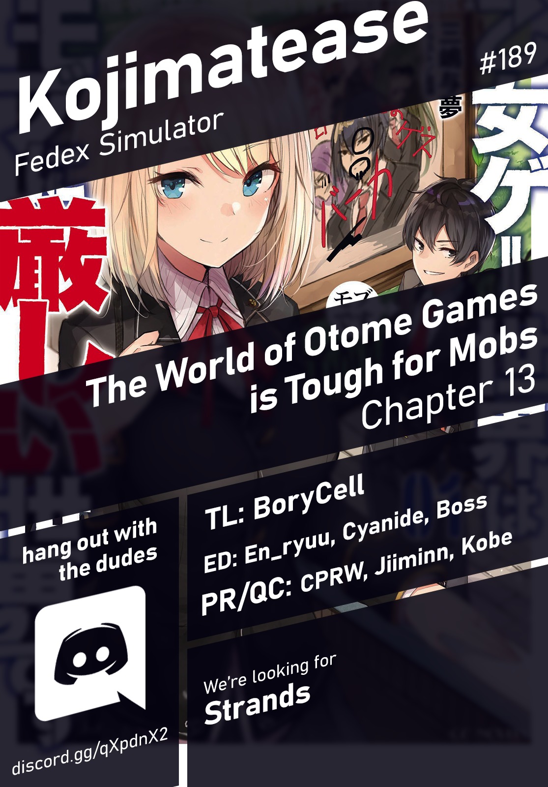 The World of Otome Games is Tough for Mobs ch.13