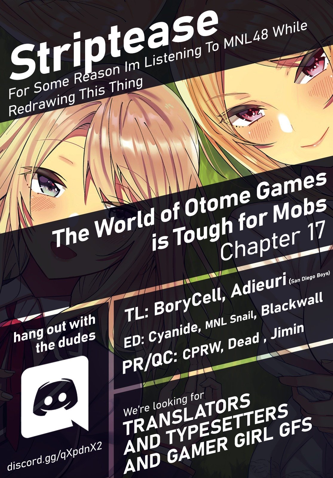 The World of Otome Games is Tough for Mobs ch.17
