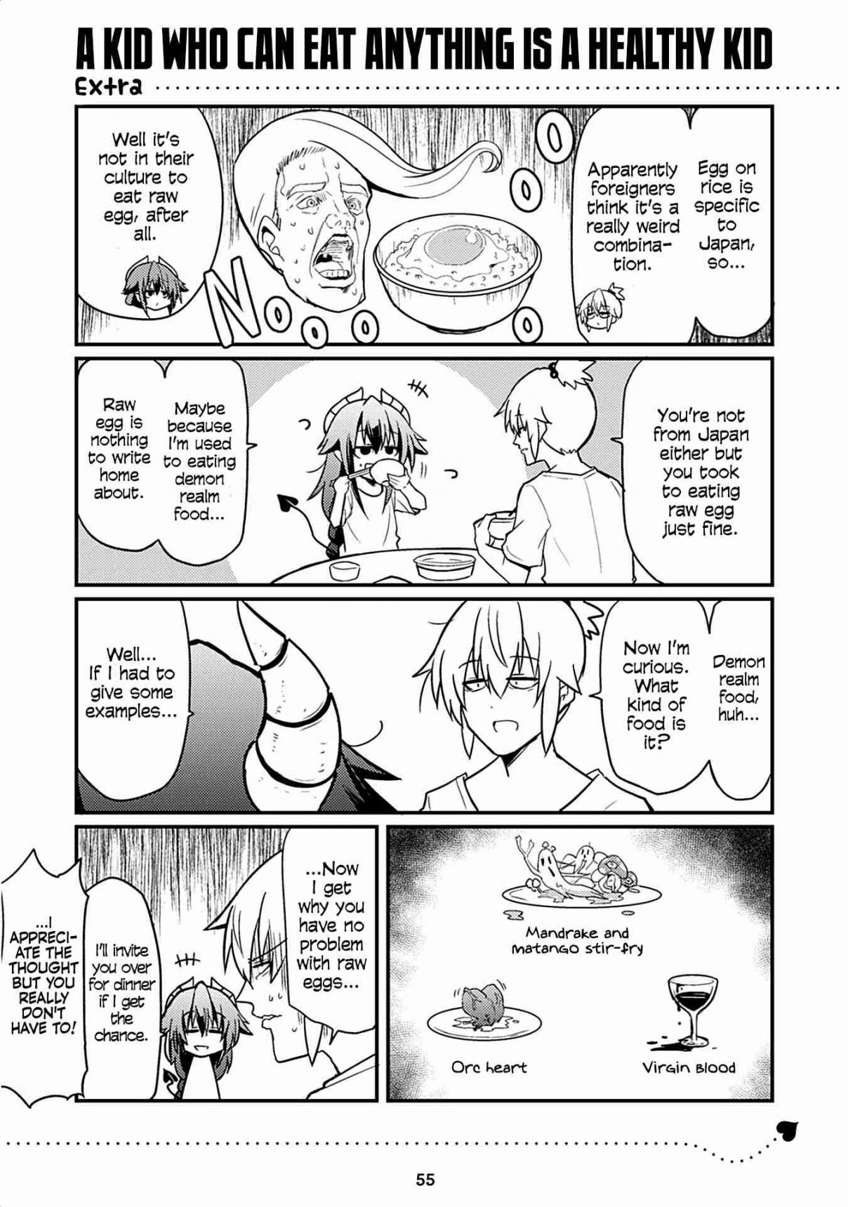 Naughty Succubus "Saki chan" Vol. 1 Ch. 48.5 A kid who can eat anything is a healthy kid